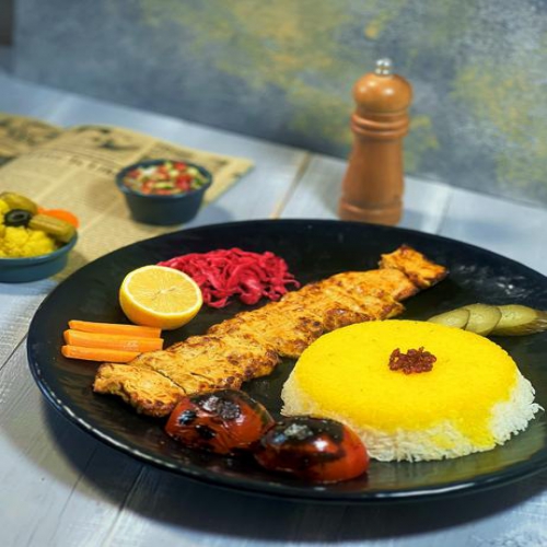  عکس چلو جوجه زعفراني (ايراني)