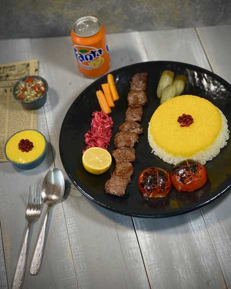  عکس چلو فيله گوسفندي بدون کوبيده